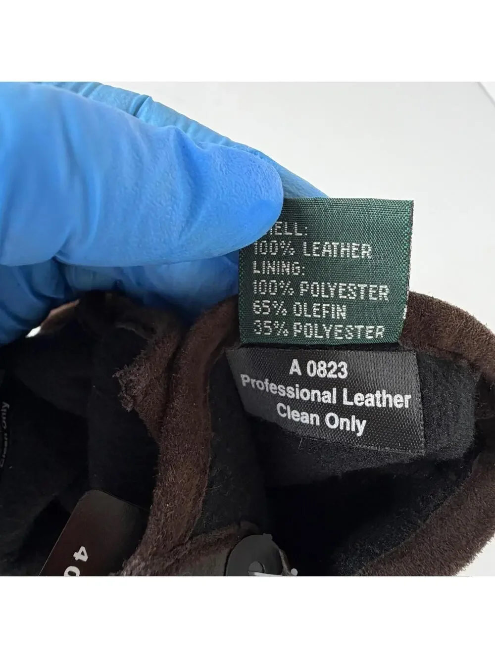 Thinsulate 40g Professional Leather Gloves‎ Women's Size S Brown NEW